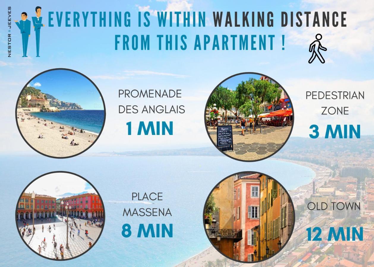 Nestor&Jeeves - City Break - Central - Very Close Sea 尼斯 外观 照片
